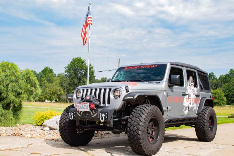 Jeep Wrangler JL Bumper - Front - Fishbone Offroad - Barracuda Modular - `18-`27